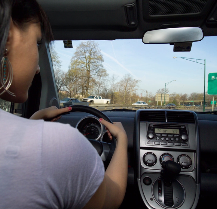 Student driving